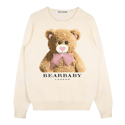 Sweatshirt "TZ Bearbaby" - creme