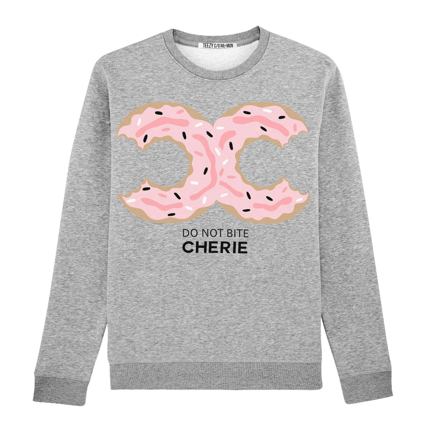 Sweatshirt "TZ Cherie" - heather grey