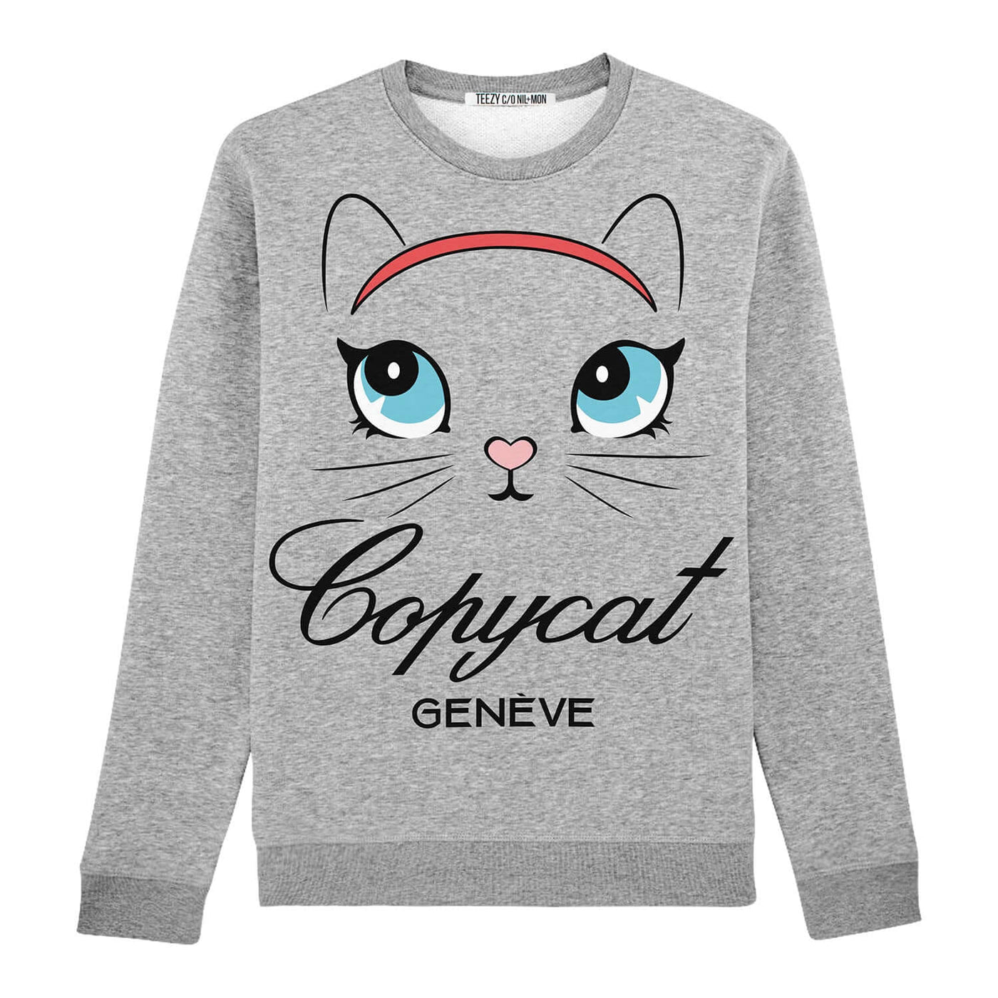 Sweatshirt "TZ Copycat" - heather grey