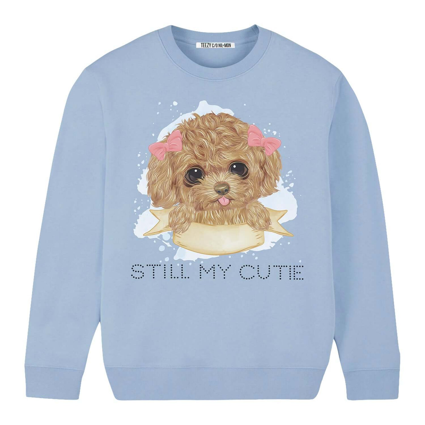 Sweatshirt "TZ Cutie" - light blue