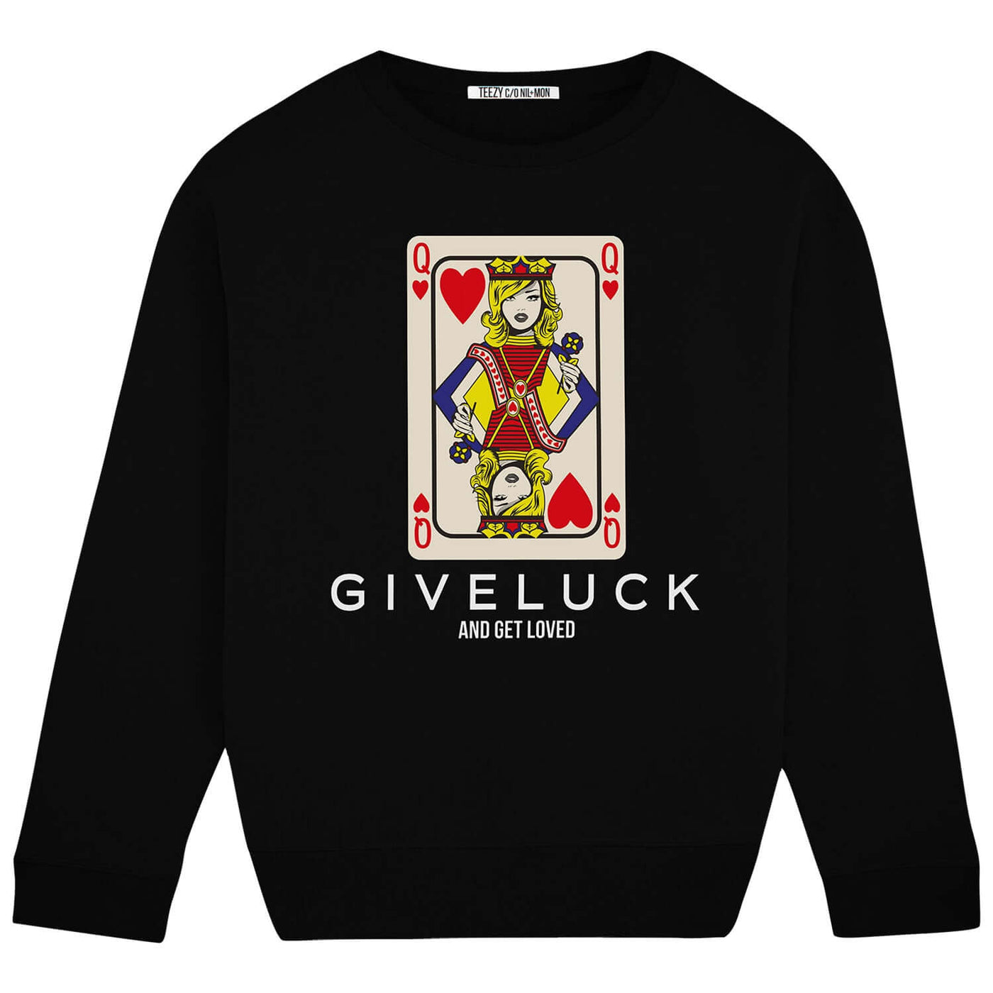 Sweatshirt "TZ Giveluck GL" - black