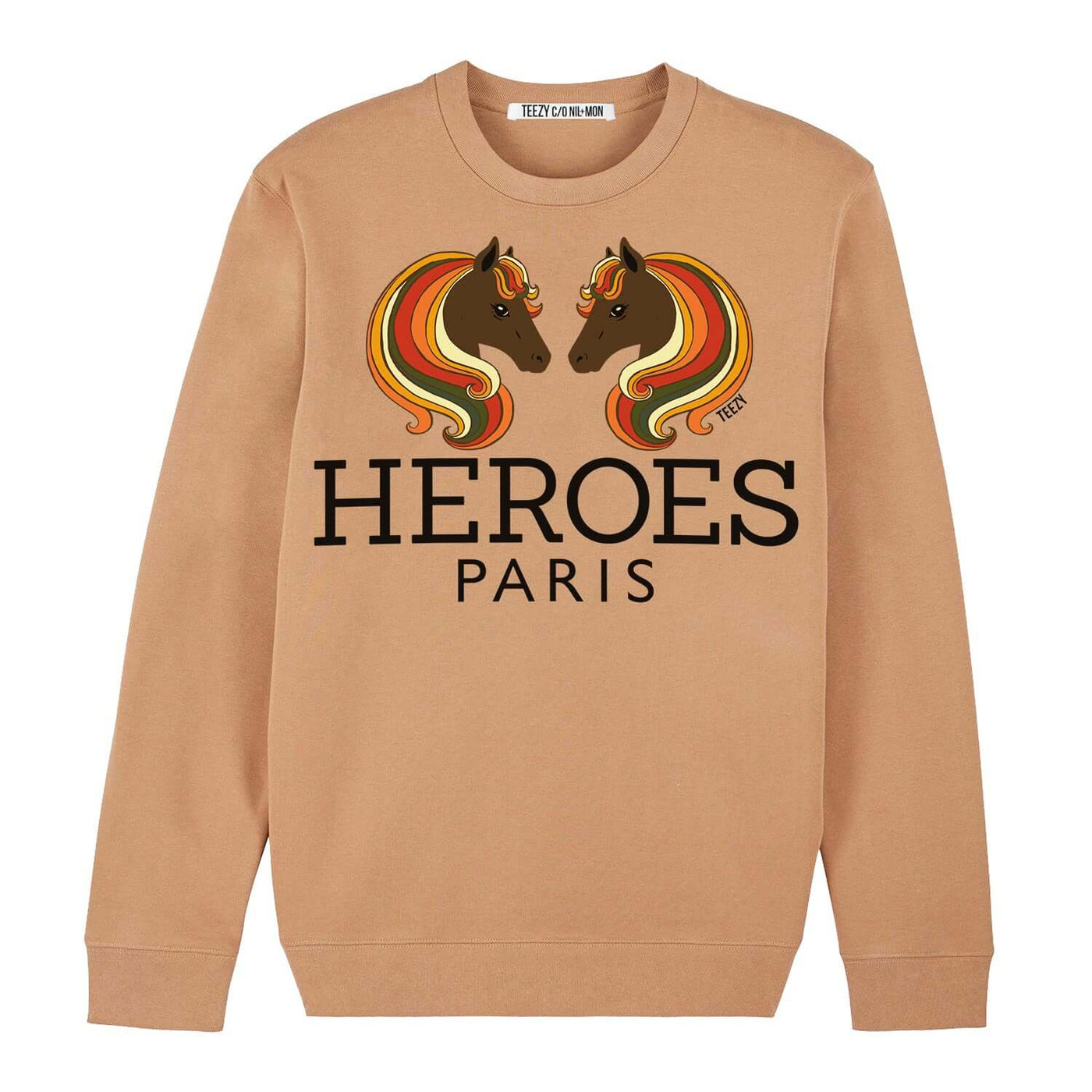 Sweatshirt "TZ Heroes" - beige