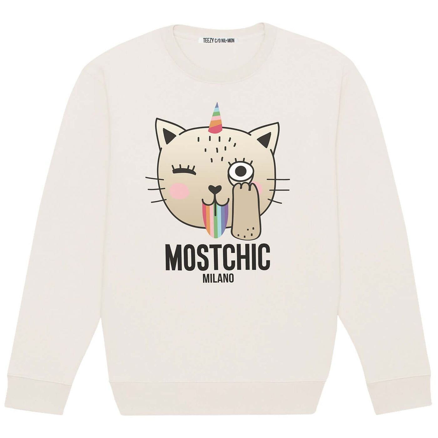 Sweatshirt "TZ Mostchic ML" - creme