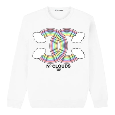 Sweatshirt "TZ No Clouds" - white
