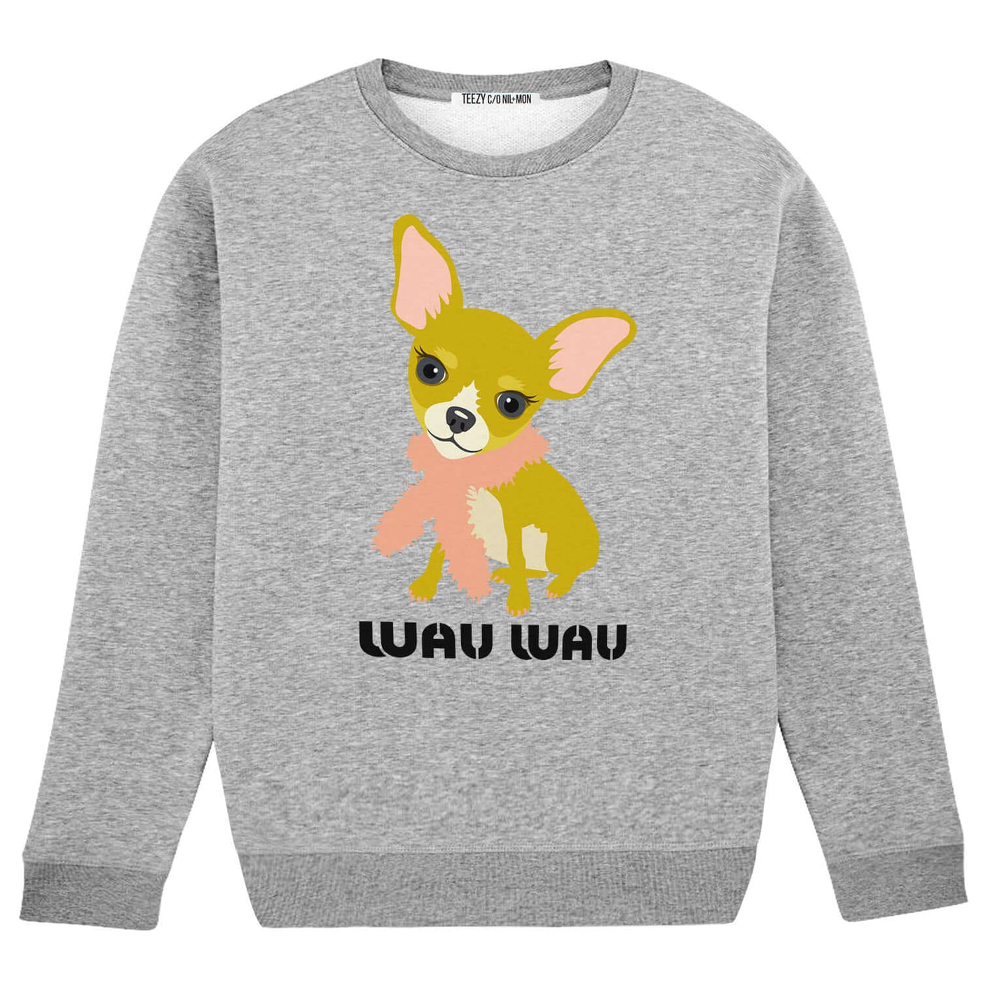 Sweatshirt "TZ Wau Gold" - heather grey