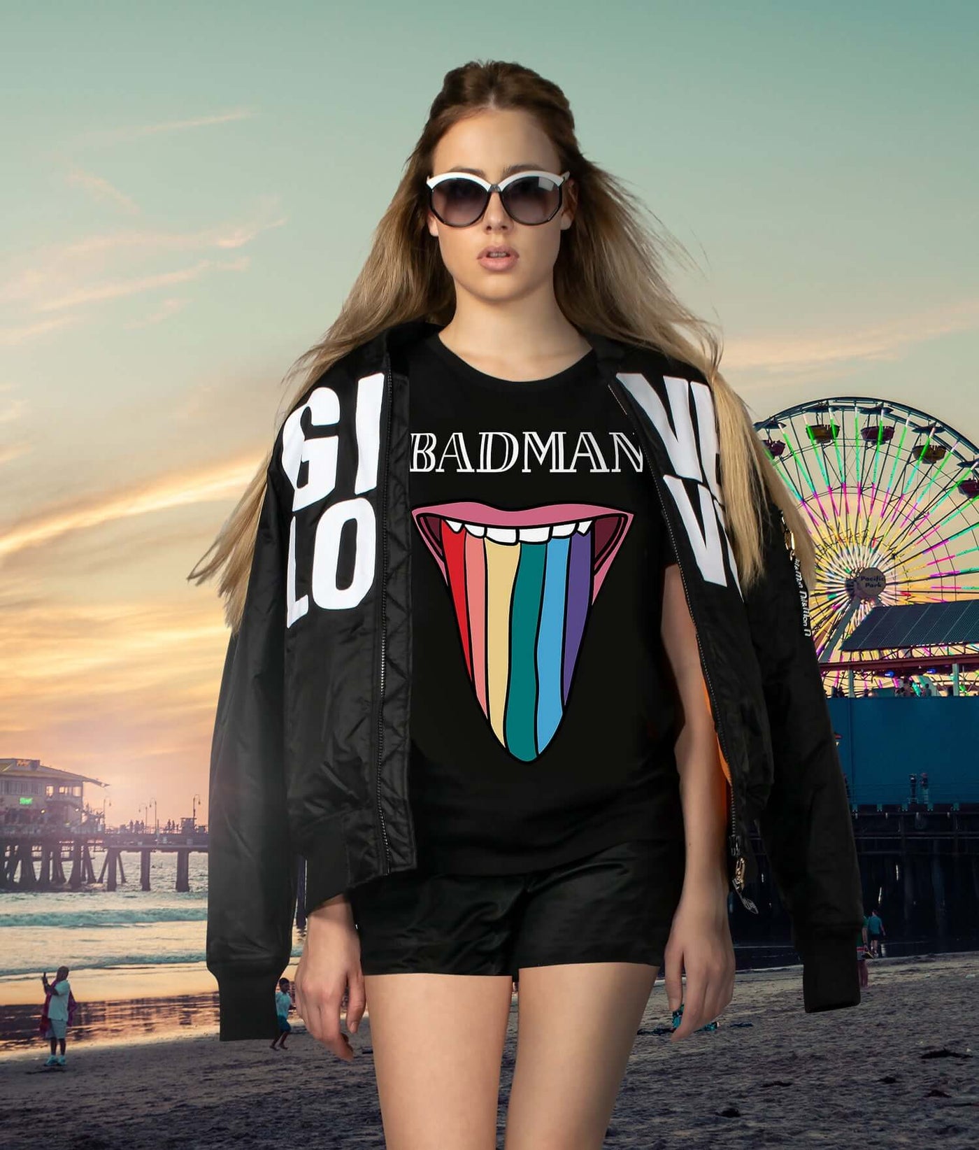 T-Shirt "TZ Badman" - Model