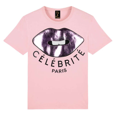 T-Shirt "Celeb Paris" - light pink