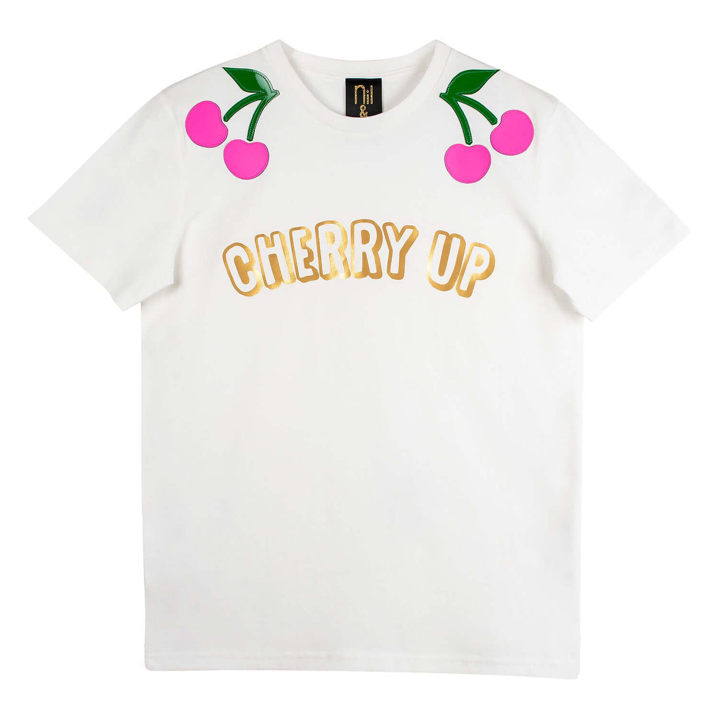 T-Shirt "Cherry Up" - off-white