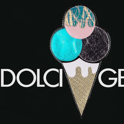 T-Shirt "Dolci Gelati" - black (Detail)