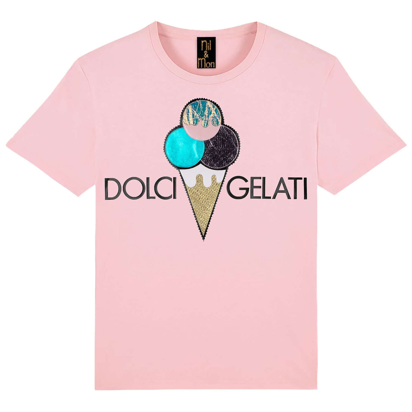 T-Shirt "Dolci Gelati" - light pink