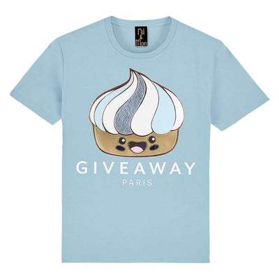 T-Shirt "Giveaway Blue" - light blue