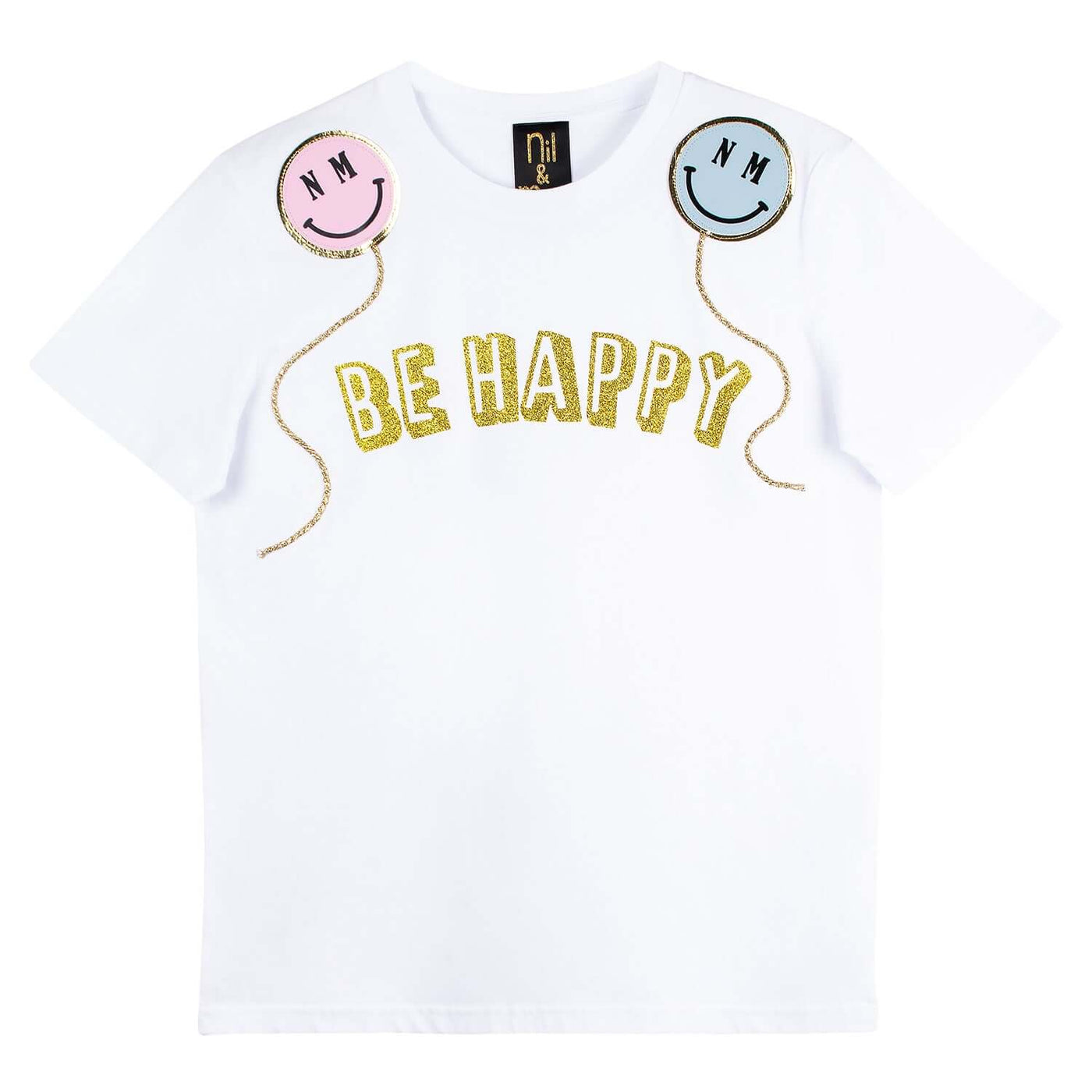 T-Shirt "Happy Balloons" - white