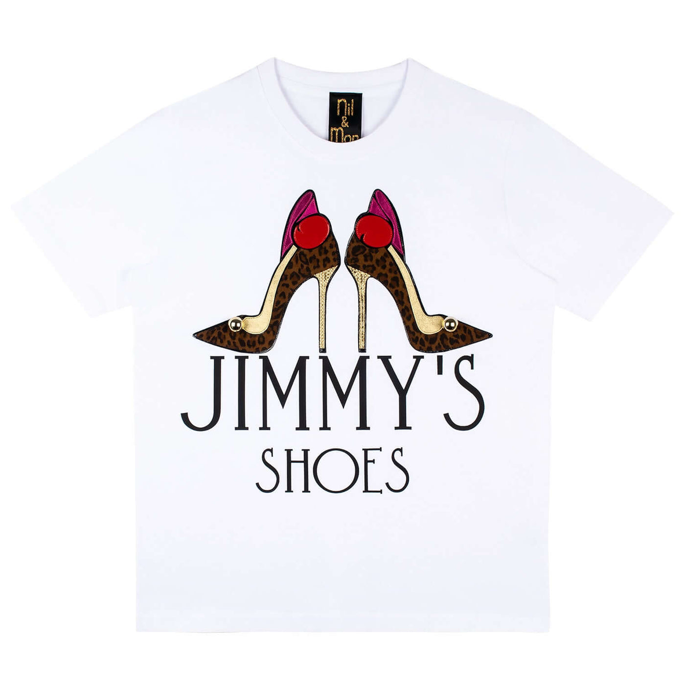 T-Shirt "Jimmy's" - white