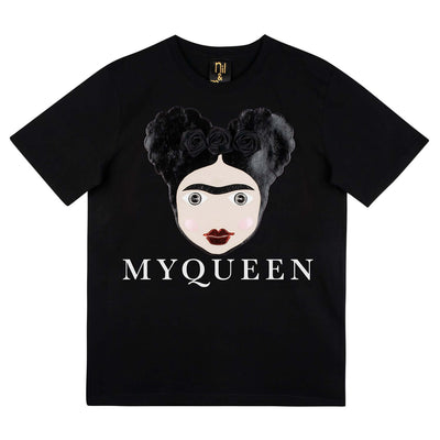 T-Shirt "MyQueen" - black