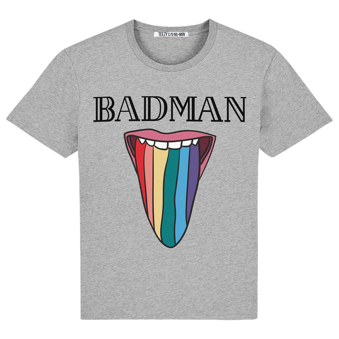 T-Shirt "TZ Badman" - heather grey