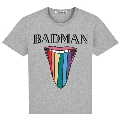 T-Shirt "TZ Badman" - heather grey