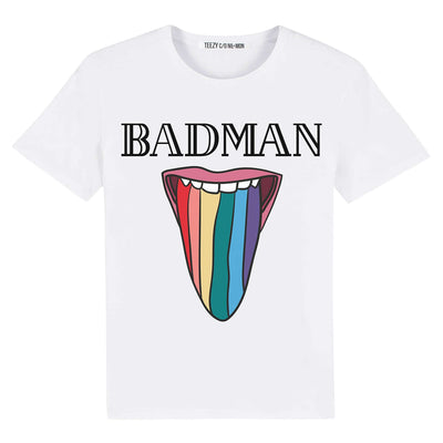 T-Shirt "TZ Badman" - white