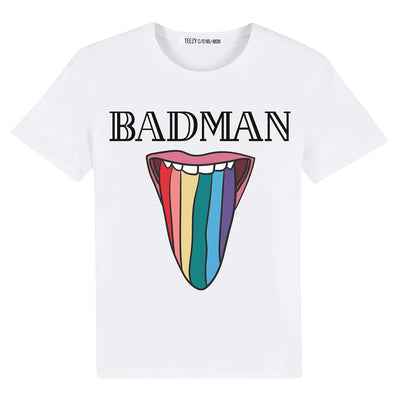 T-Shirt "TZ Badman" - white