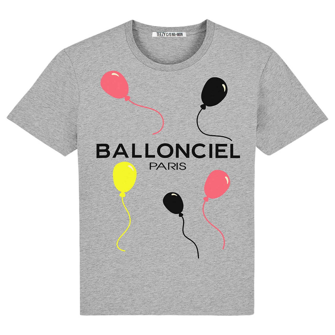 T-Shirt "TZ Ballc" - heather grey
