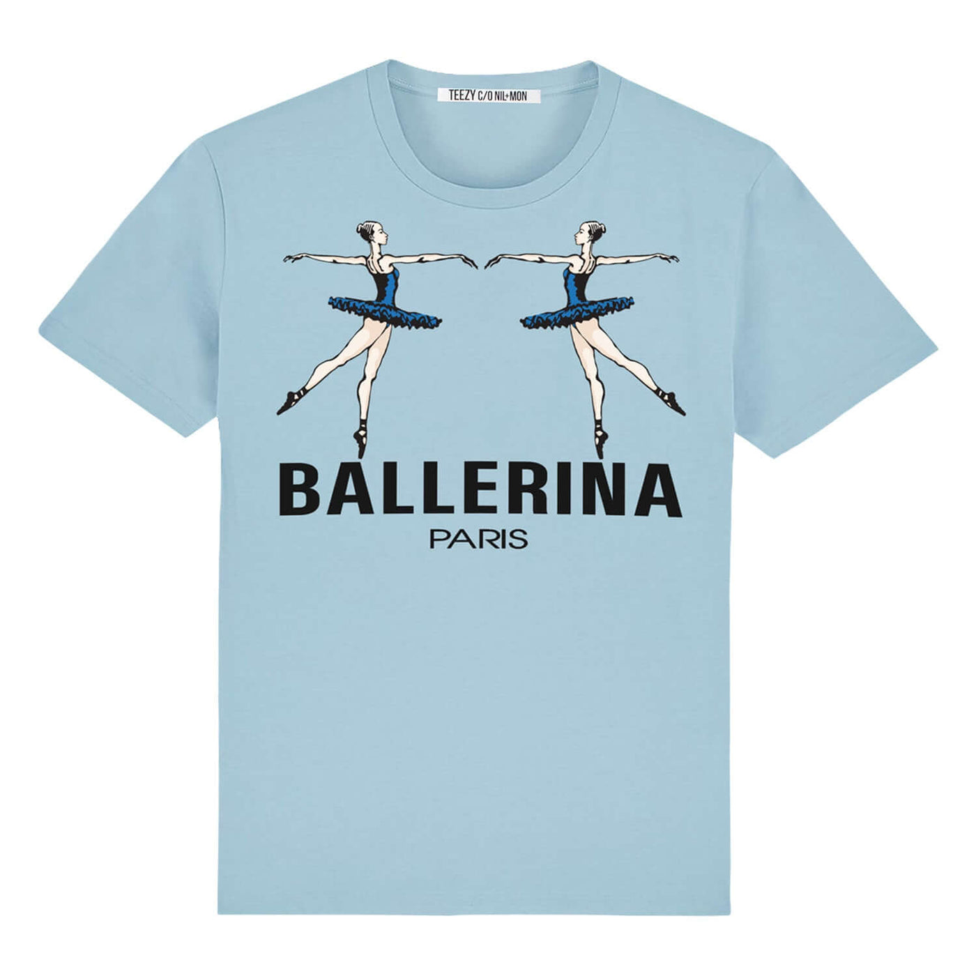 T-Shirt "TZ Ballerina" - light blue