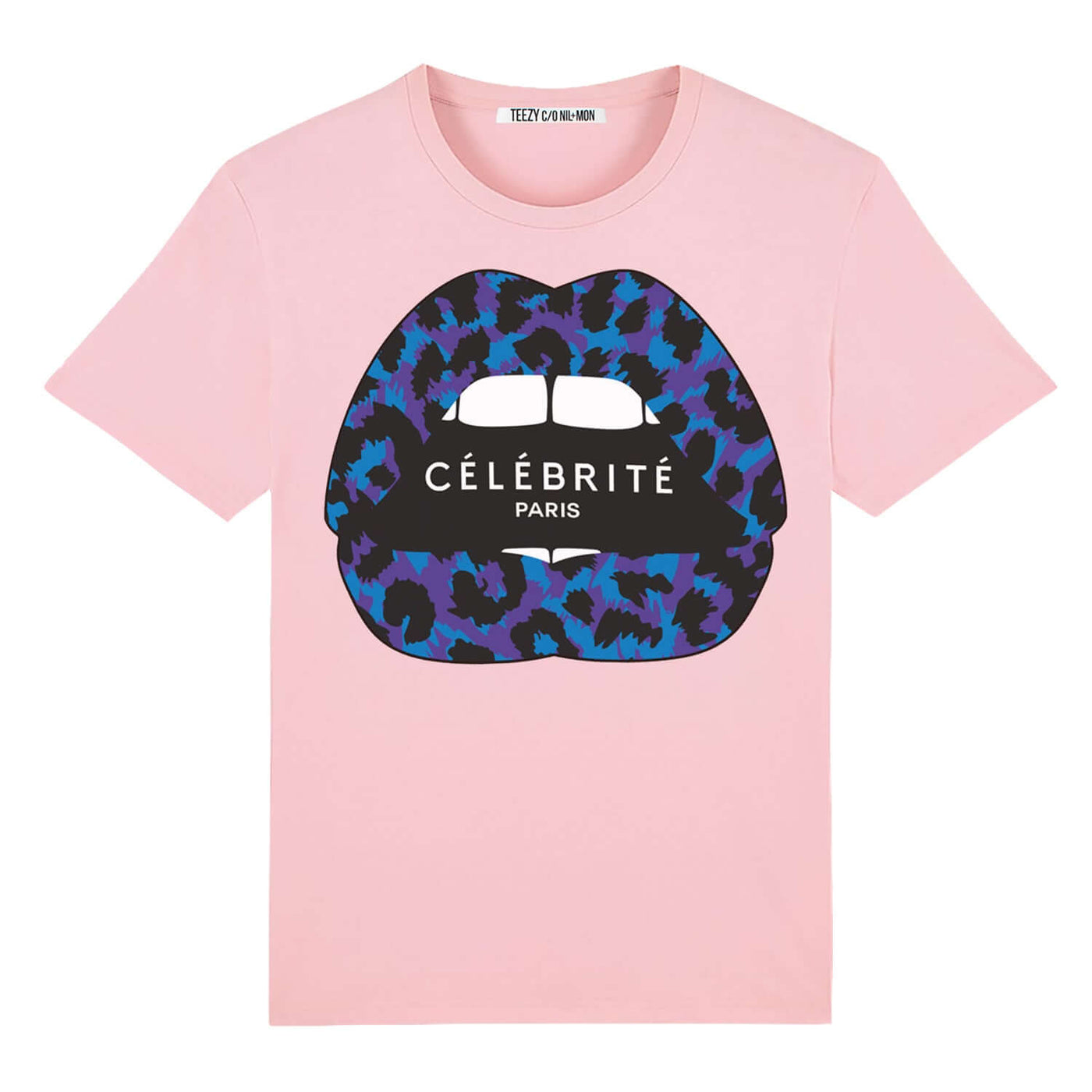 T-Shirt "TZ Celebrite Blue" - light pink