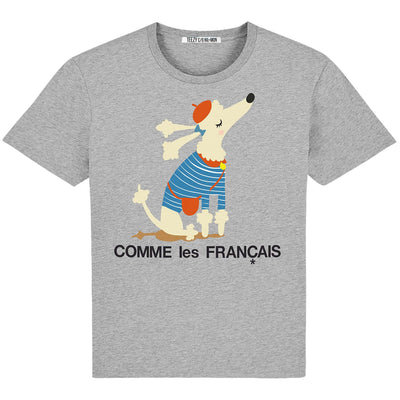 T-Shirt "TZ Comme LF" - heather grey