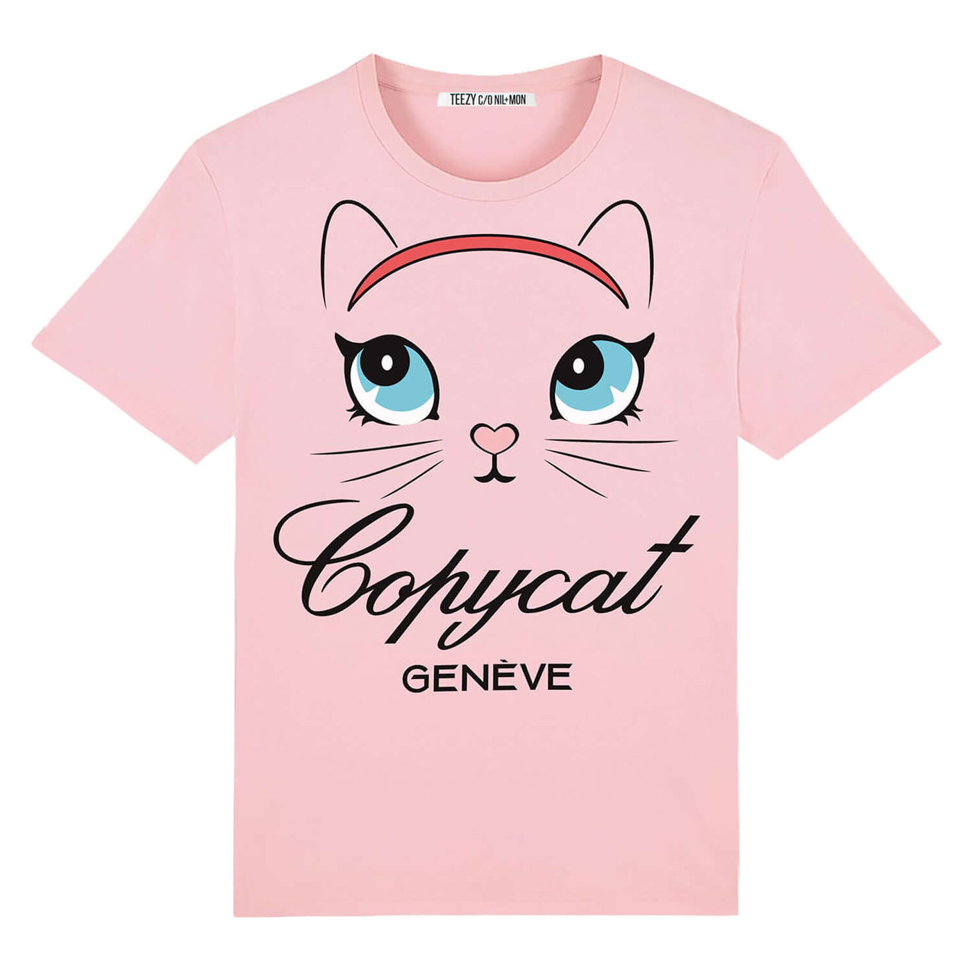 T-Shirt "TZ Copycat" - light pink