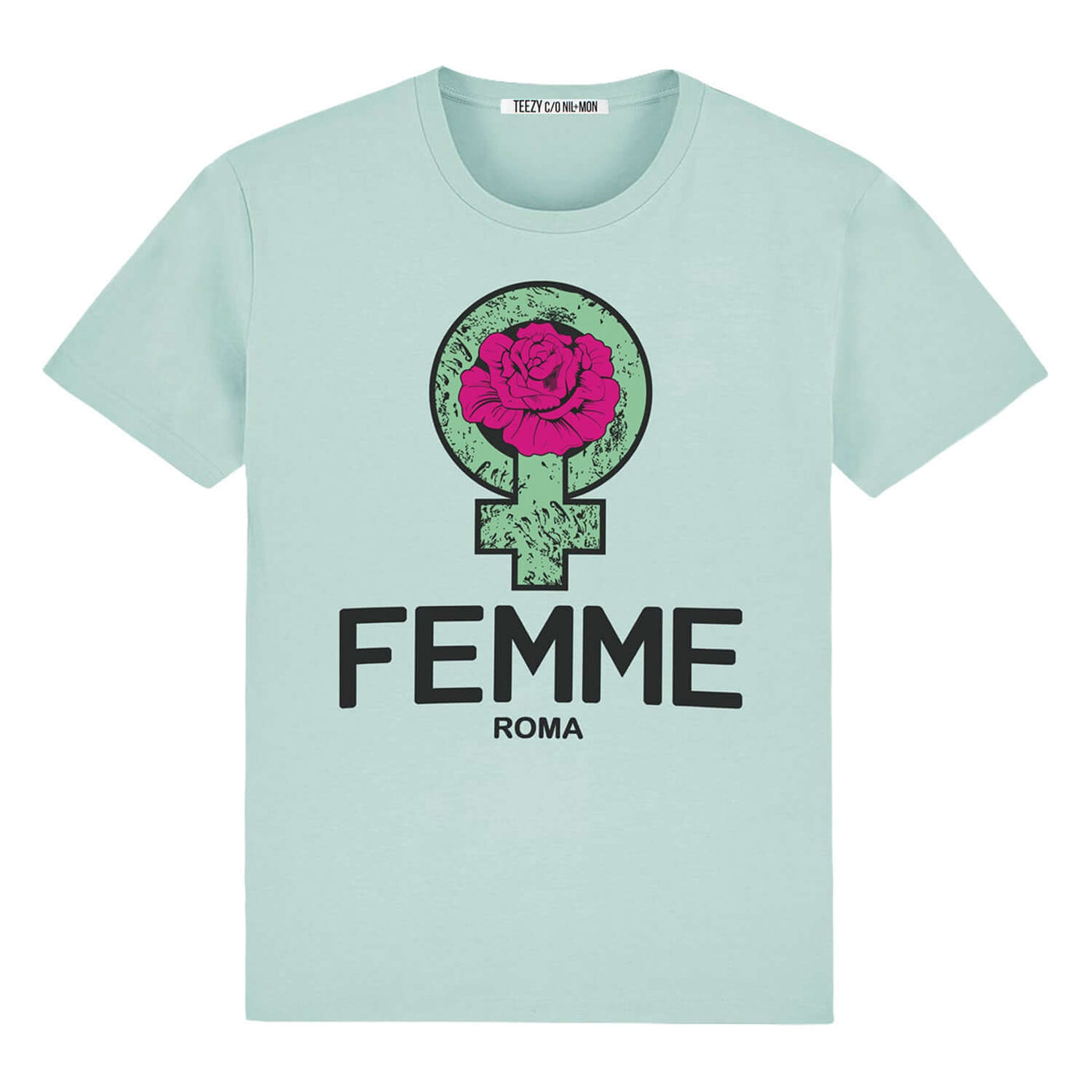 T-Shirt "TZ Femme" - mint