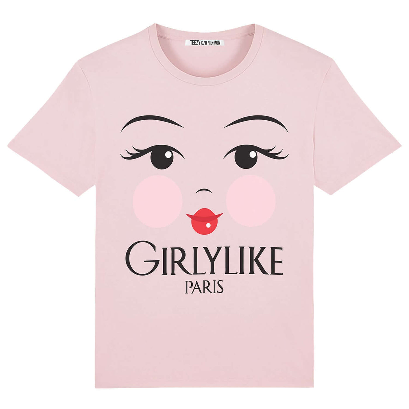 T-Shirt "TZ Girlylike" - light pink