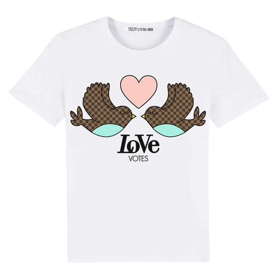 T-Shirt "TZ Love Rose" - white