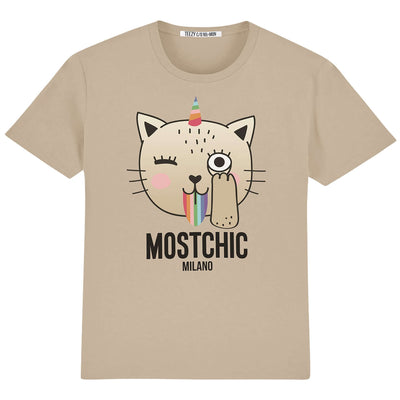 T-Shirt "TZ Mostchic ML" - beige