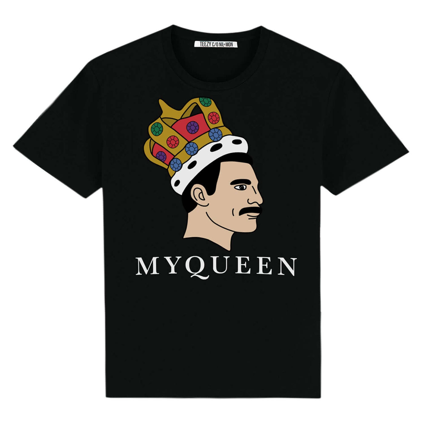 T-Shirt "TZ MyQueen" - black