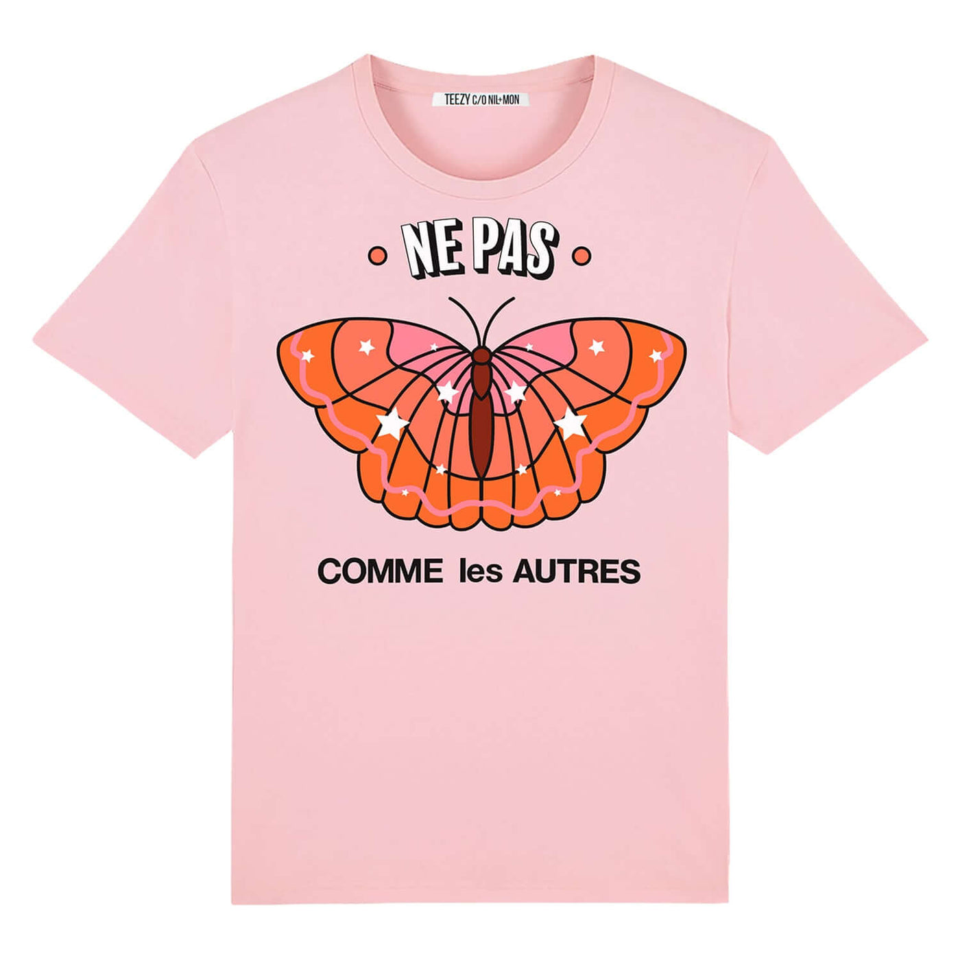 NIL+MON T-Shirt "TZ Ne Pas Red"