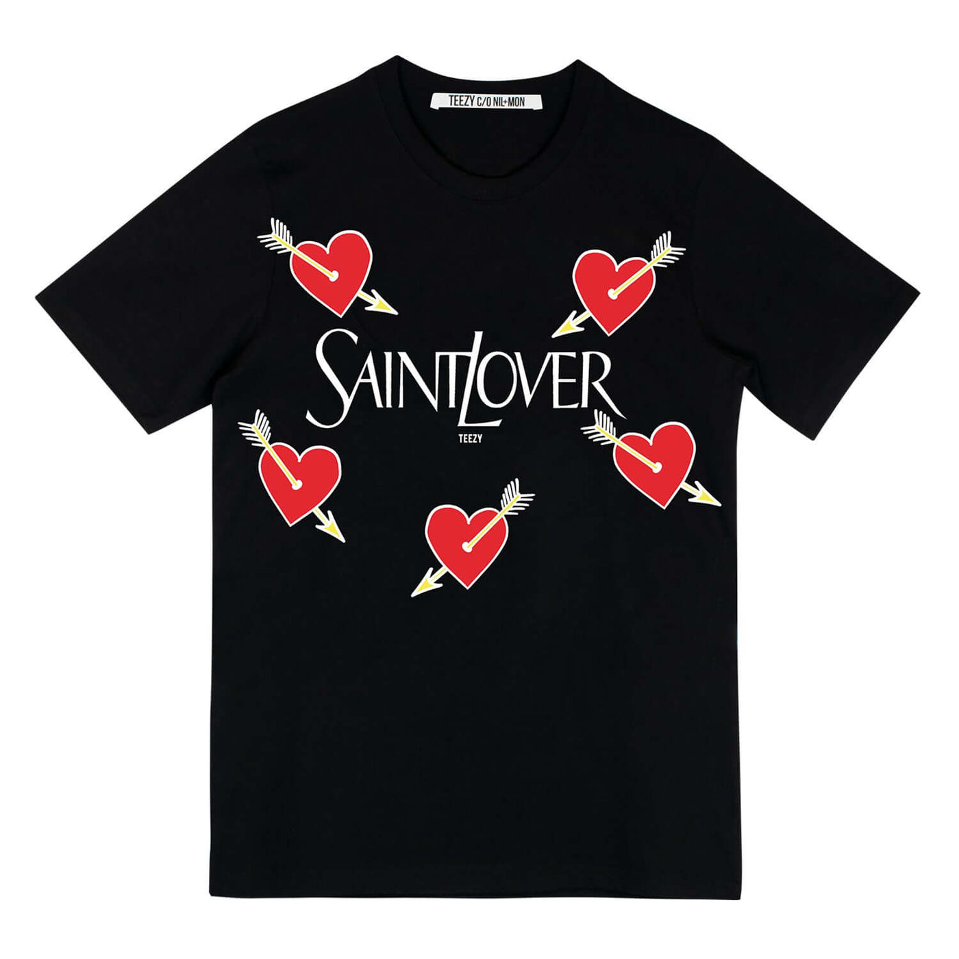 T-Shirt "TZ Saint Lover" - black