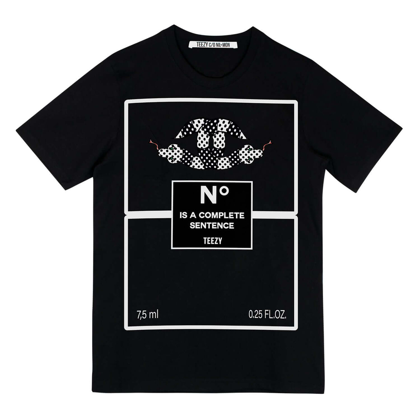 T-Shirt "TZ Snakes" - black