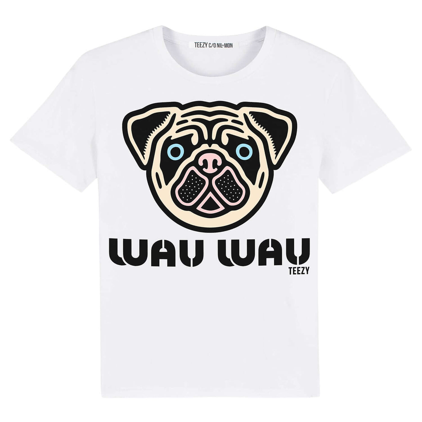 T-Shirt "TZ Wau Wau" - white